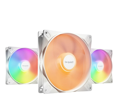 Wentylator do komputera BE QUIET! Light Wings LX 140mm High-speed PWM White TriplePack 3x140mm